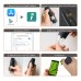 Wireless Digital Microscope, Mini Portable Handheld USB Microscope with 50x to 1000x Magnification, 8 LED Lights WiFi with Android, iPhone, iPad, Windows, Mac